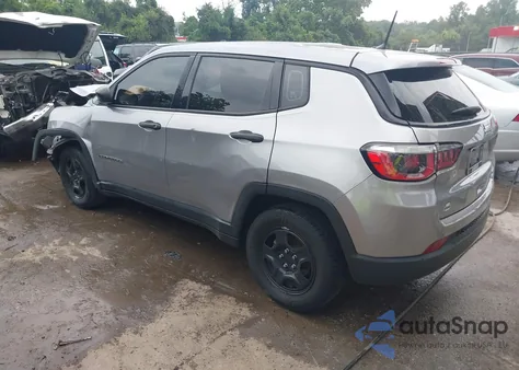 2018 Jeep Compass Sport from USA, damaged, VIN 3C4NJCAB1JT286224